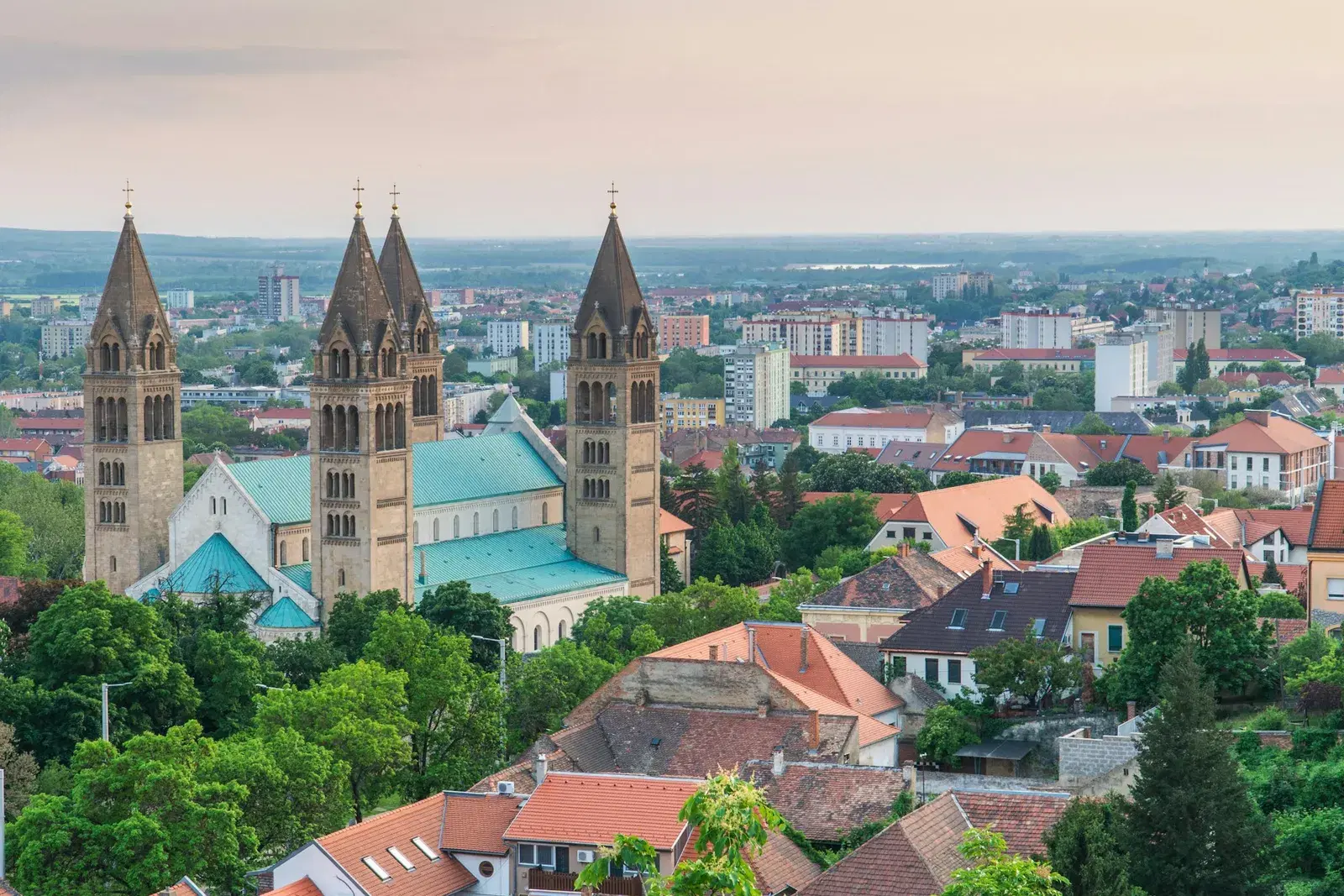 Transfert privé de Budapest à Pécs