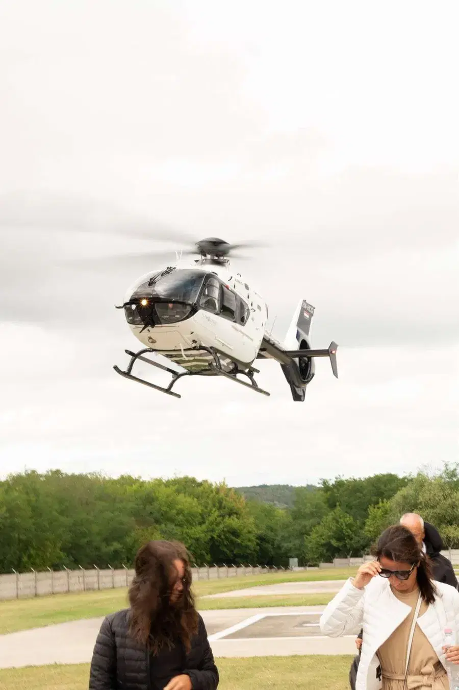 Airbus EC120 B private helicopter charter at Budapest Airport