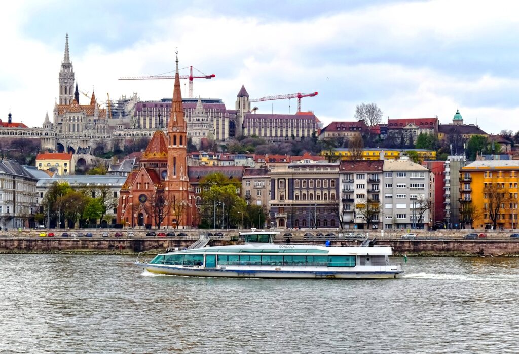 The best panoramic view of the River Danube