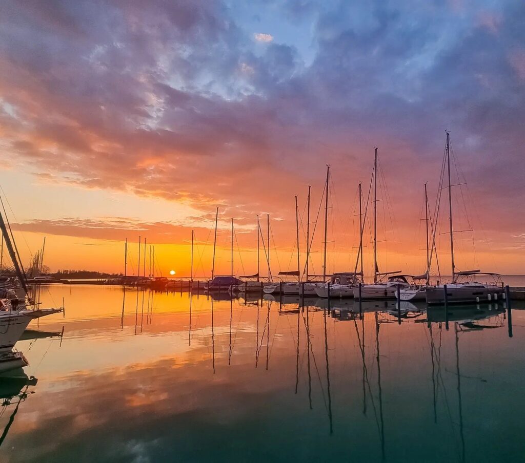 Siofok sunset