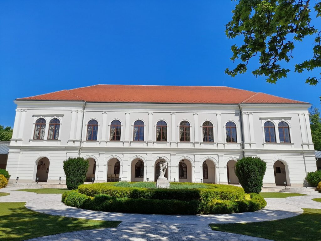 Anna Grand Hotel in Balatonfured. 
The hotel's decor and furnishings are exquisite, with ornate chandeliers, marble floors, and plush carpets adorning the interior. The hotel offers a variety of treatments, including massages, facials, and body wraps, that are designed to pamper and rejuvenate guests. 