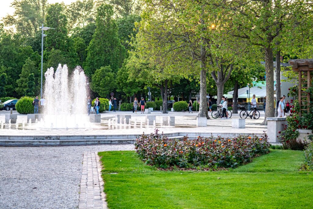 Balatonfured promenade