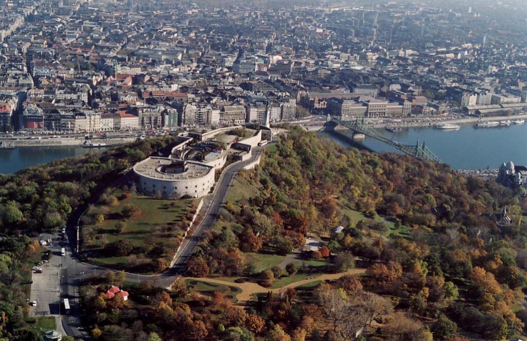 Budapest. Gellért Hill and the Budapest Citadel