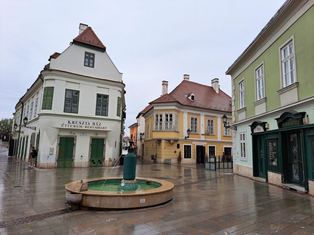 Often Győr used to name "Town of Balconies".