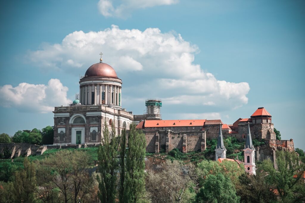 Esztergom Basilica. Danube River cruises.