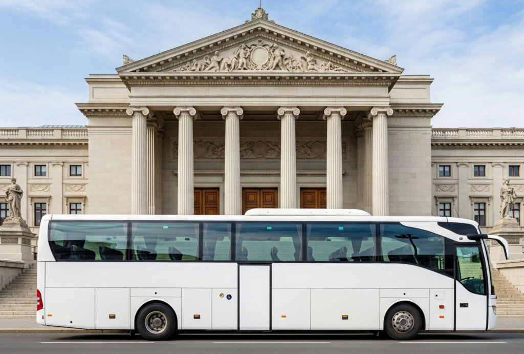 Mercedes Tourismo. Private Szentendre Tour from Budapest – Art and History