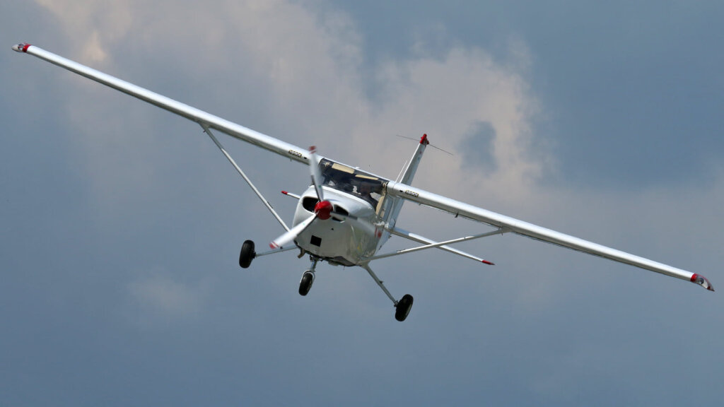 Вид из окна самолета