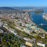 flight over Budapest