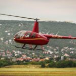 Helicopter Flight Over Budapest.