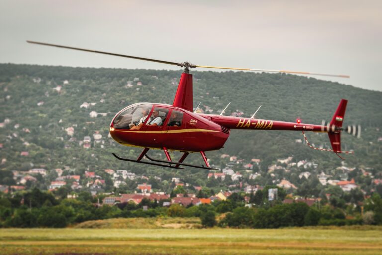 Helicopter Flight Over Budapest.