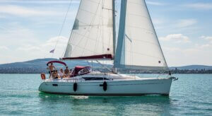 Rent a yacht on a Balaton lake