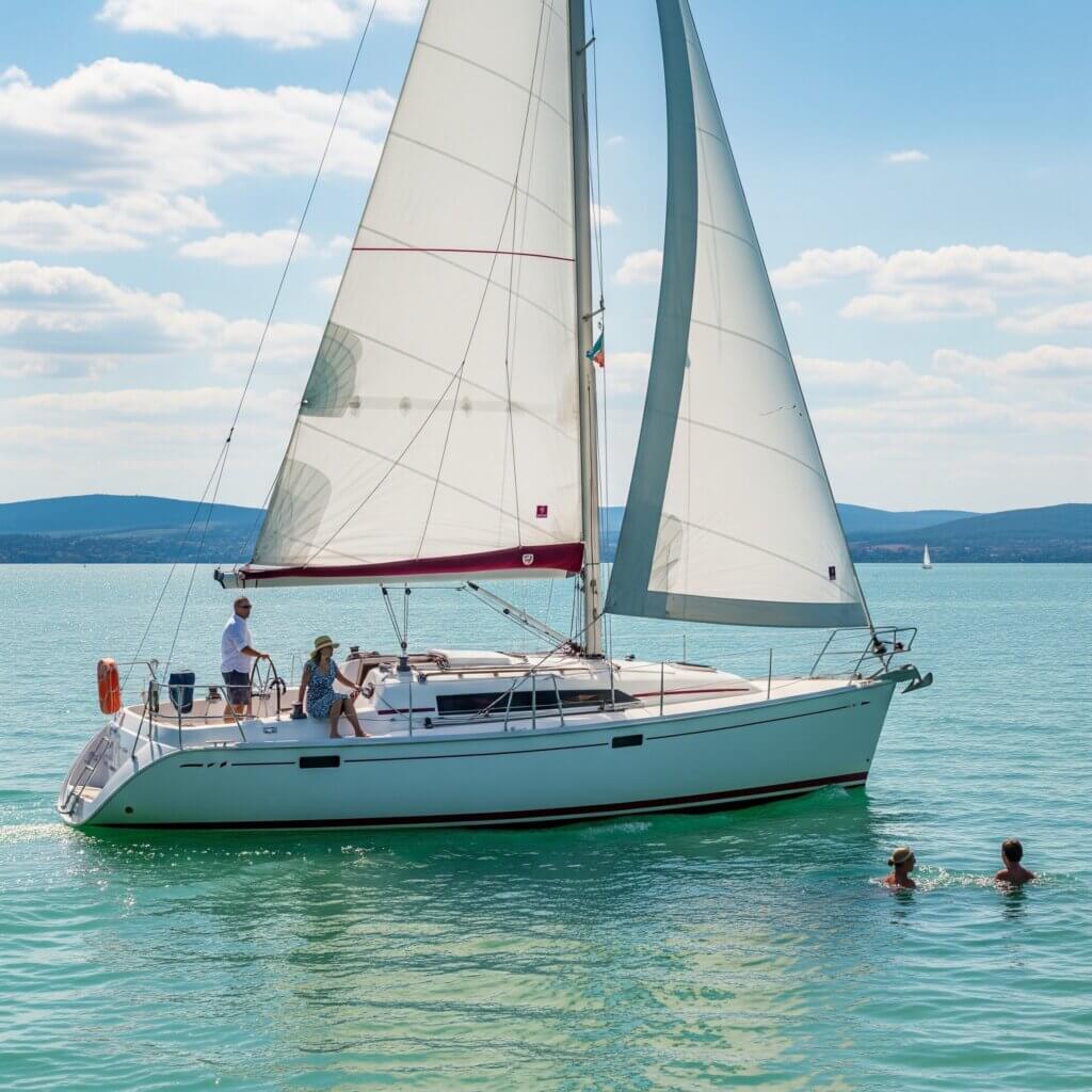 Sailing on Lake Balaton – Private Yacht Rental with Skipper