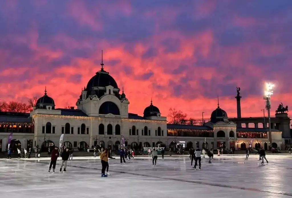 Ice Skating at Vajdahunyad Castle — A Winter Wonderland in Budapest