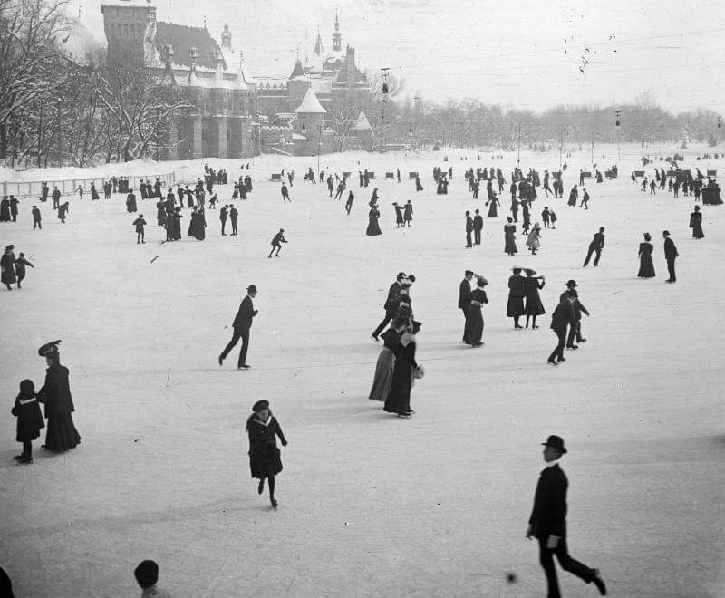 History of the Ice Rink - Ice Skating at Vajdahunyad Castle — A Winter Wonderland in Budapest