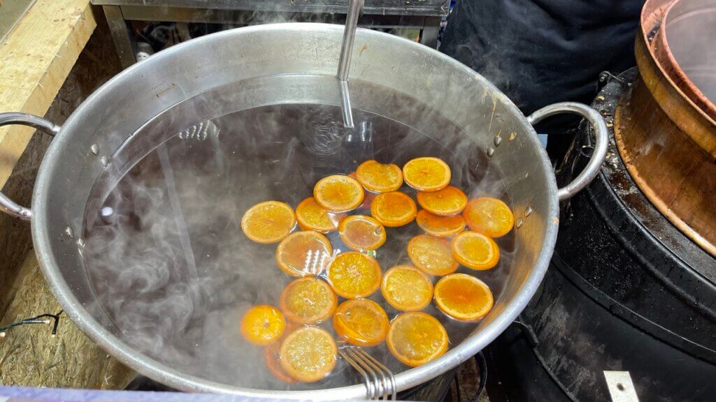 Advent in Budapest, Christmas Market, Hungarian street food