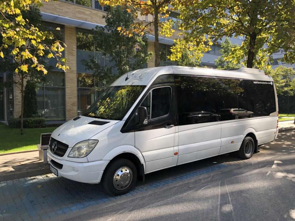 Mercedes Sprinter (Minibus). Vienna Highlights: One-Day Tour from Budapest