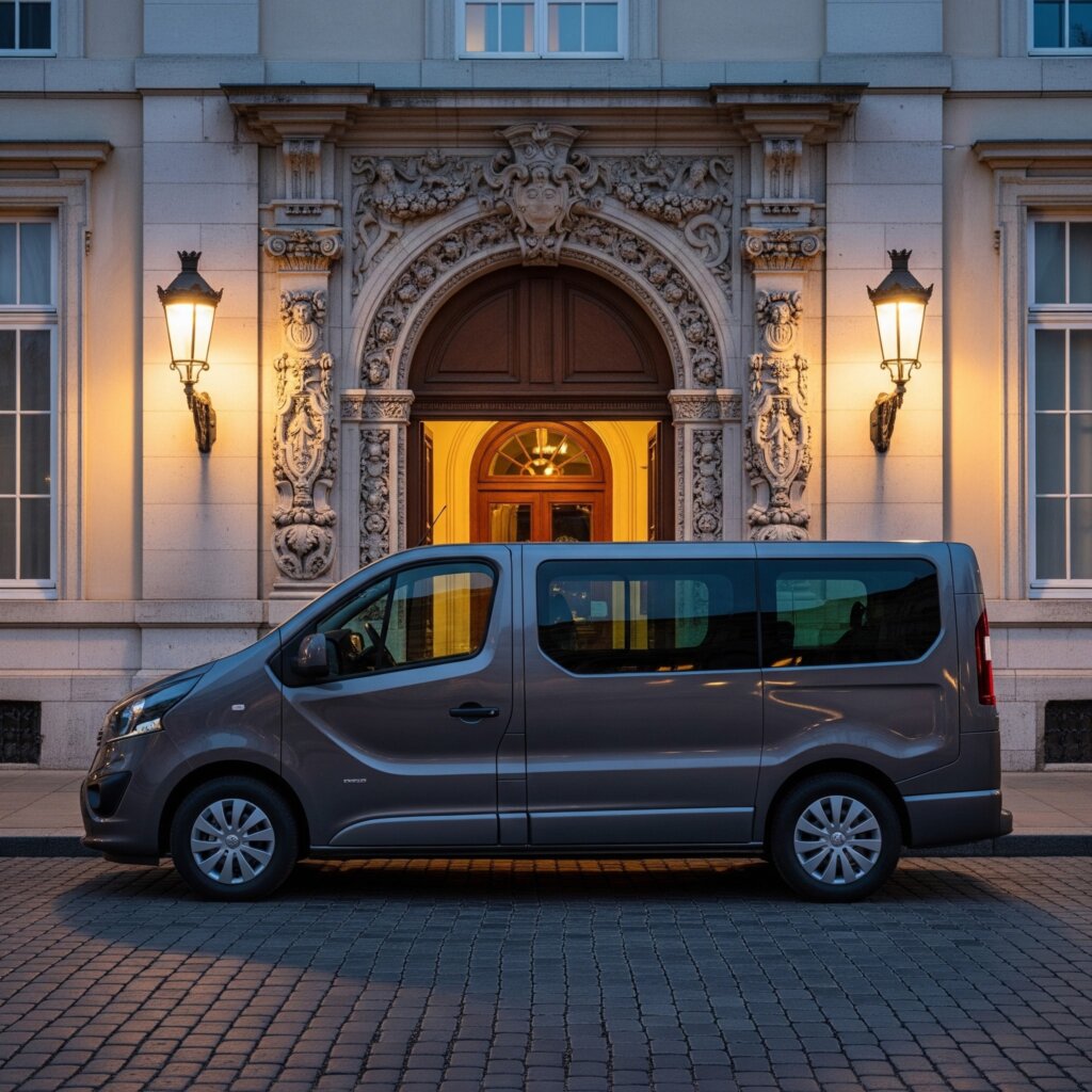 Opel Vivaro Transport Options for Your Private Budapest Click & Go – Visual Content Tour
