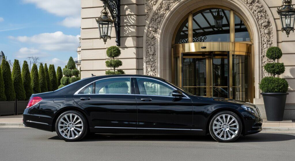 Premium / Luxury: High-end vehicles for the ultimate VIP experience, featuring top-tier interiors, advanced technology, and maximum comfort. 
Mercedes S-Class and Maybach.