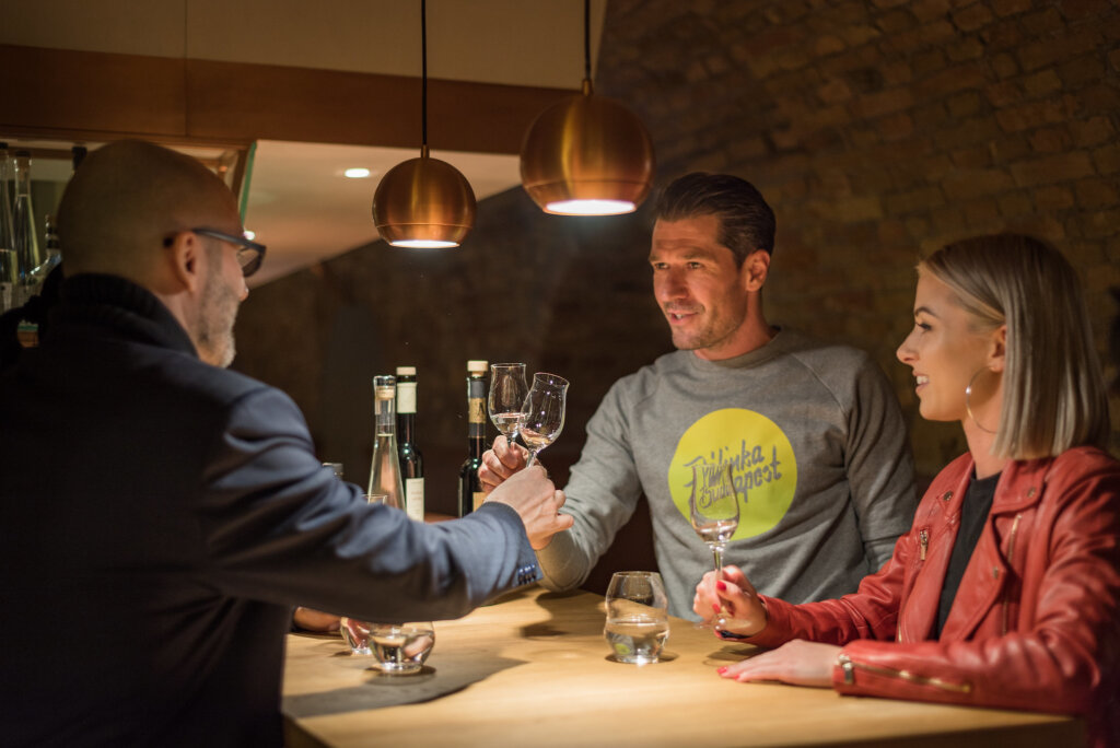 Assisted Pálinka Tasting – Discover the Spirit of Hungary in an Atmospheric Cellar