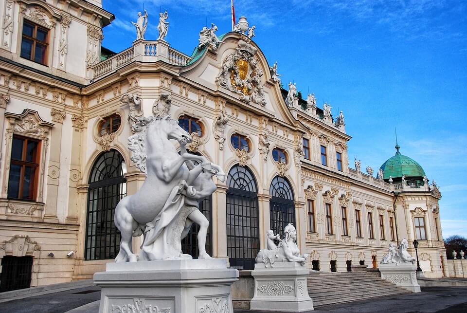 Belvedere Palace. Vienna Highlights: One-Day Tour from Budapest