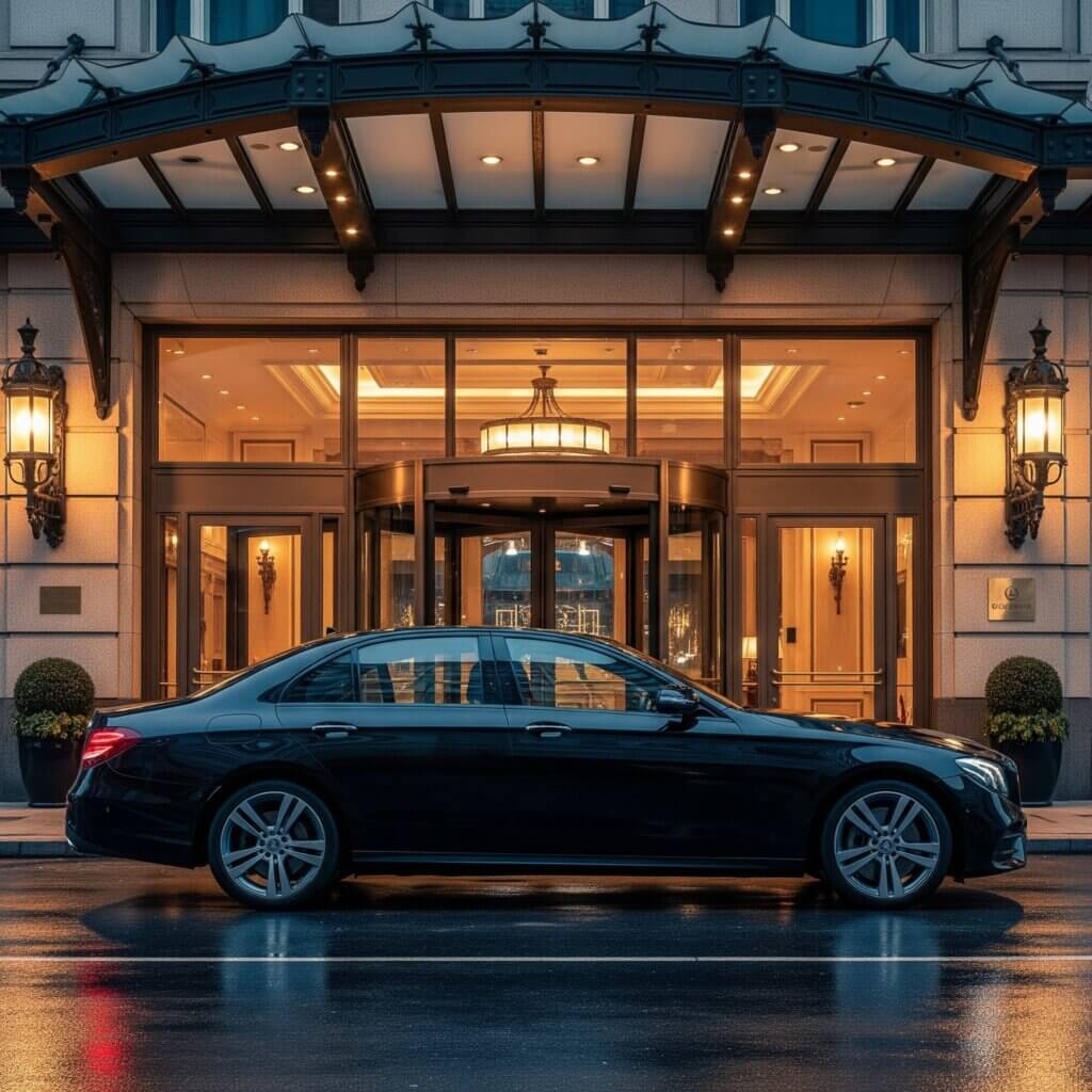 Mercedes E класса для трансфера