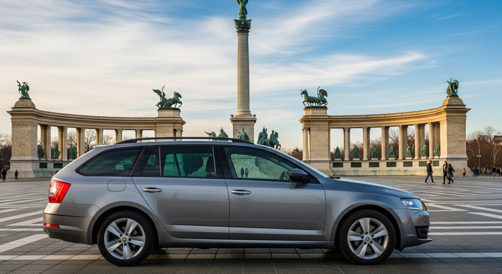 Автомобиль Skoda Octavia для трансфера