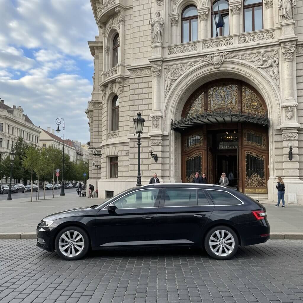 Skoda SuperB. Private Transfers to the Venue and Beyond