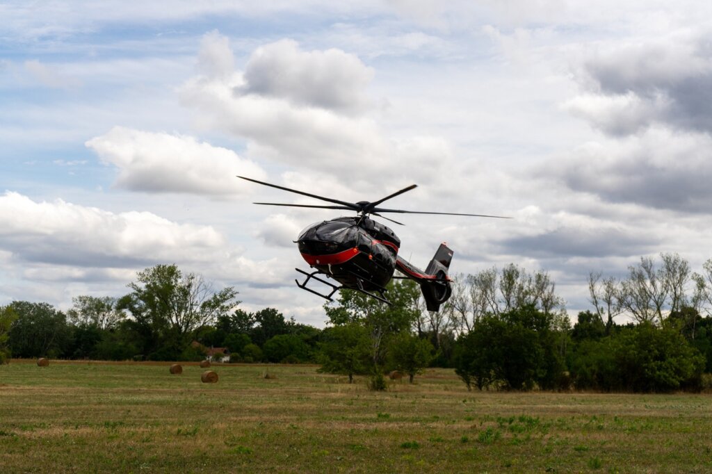 EC145 helicopter