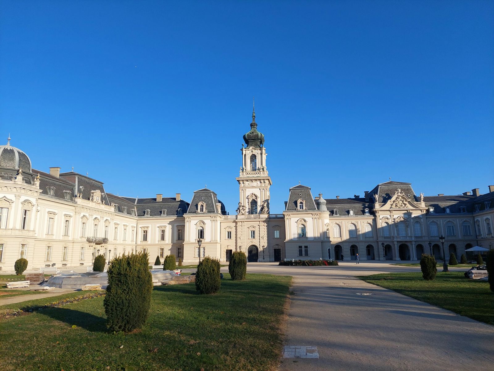 The Baroque Festetics Palace in Keszthely at the western end of Lake Balaton