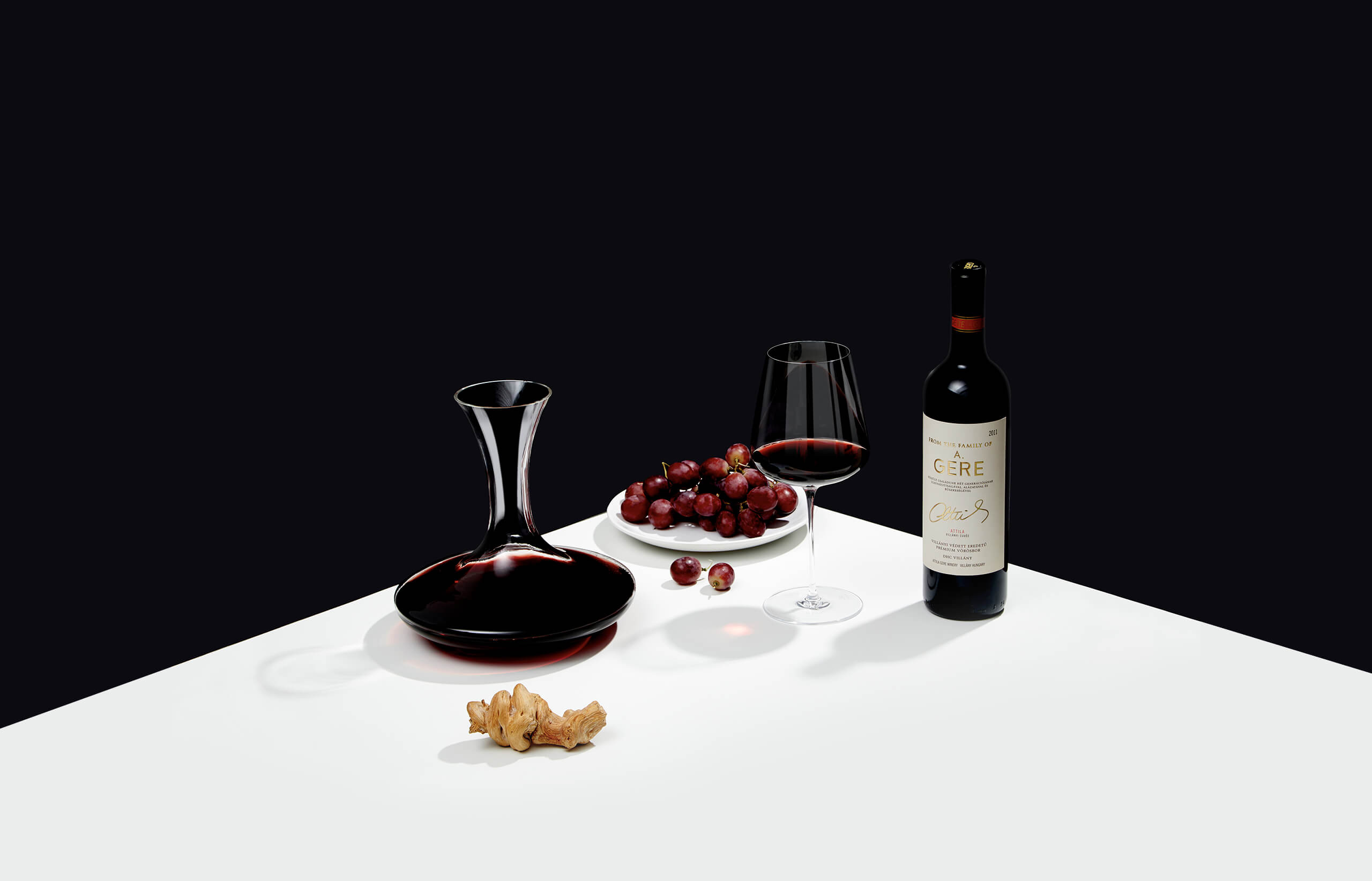 Gere Attila premium Villány red wine