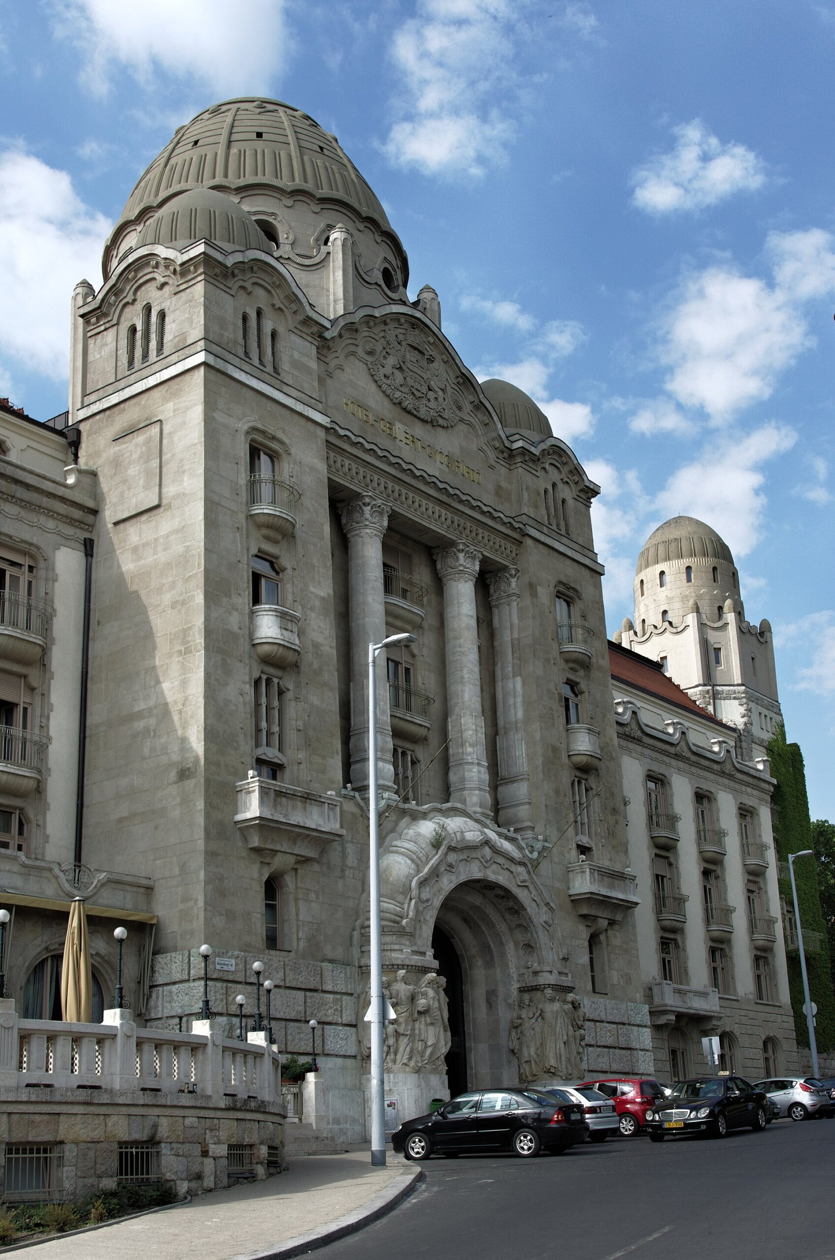 Historic entrance hall of the Gellért, Budapest